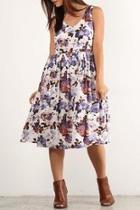  Blossoming Midi Dress