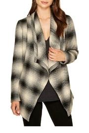  Plaid Wrap Jacket