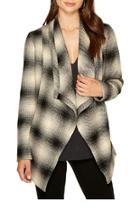  Plaid Wrap Jacket