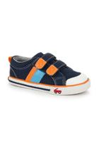 Russell Navy/orange Sneaker
