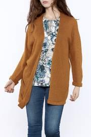  Mustard Sweater Cardigan
