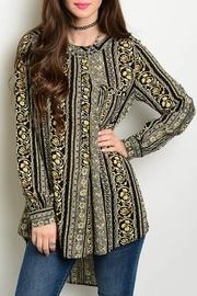  Print Tunic Blouse