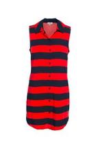  Capistan Stripe Shirtdress