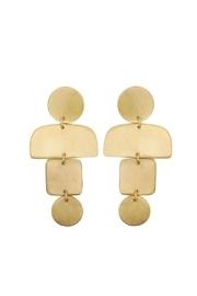  Brass Shapes Earrings