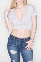  Butterfly Wrap Top