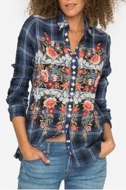  Embroidered Plaid Shirt
