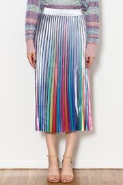  Rainbow Fun Pleated Skirt