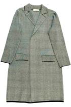  Herringbone Knit Coat
