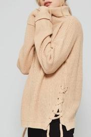  Tan Turtleneck Sweater