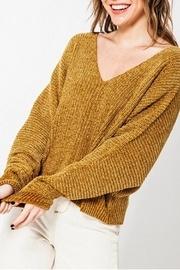  Vneck Cropped Sweater