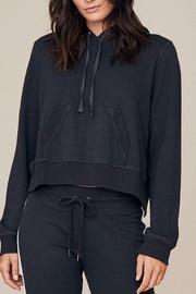  Cropped Hoodie W/ Back Zip
