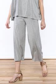  Grey Banded Crop Pant