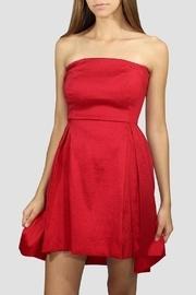  High Low Strapless Dress