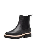  Black Platform Bootie