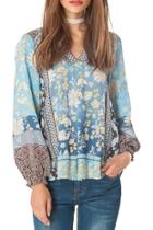  Athena Floral Tunic Top