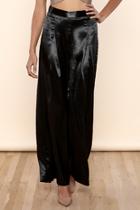  Satin Flowing Trousers