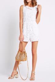  Sleeveless Lace Romper