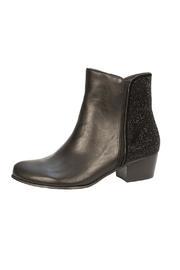  Sparkle Black Bootie