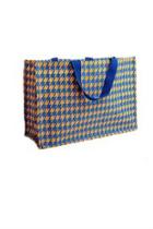  Houndstooth Jute Totes