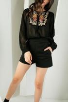  Joy Embroidered Blouse