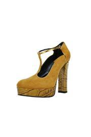  Crocodile Embossed Pump