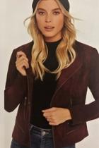  Luxerious Faux Suede Jacket