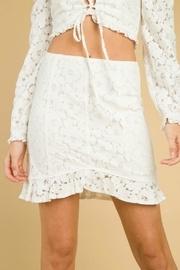  Lace Ruffle Skirt