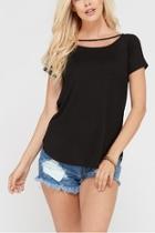  Double Scoop Tee
