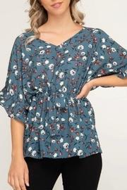  Floral Woven Dress-shirt