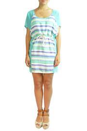  Striped Tie Dress