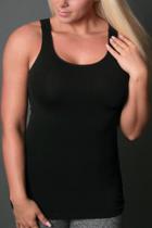  Wide Strap Stretch Cami