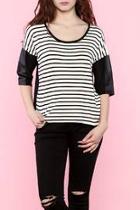  Three-quarter Striped Tee