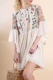  Sheer Cream Dress