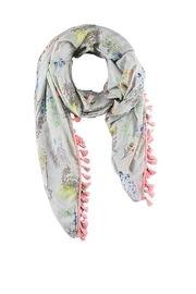 Shawl Botanical Flowers