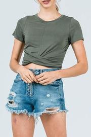  Cropped Twist Top