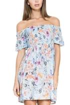  Tropical Smock Dress