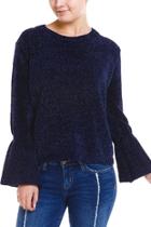  Chenille Flare Sweater