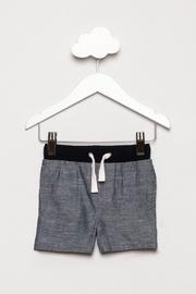  Chambray Ribbed Shorts
