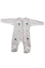  Embroidered Footie Romper