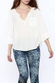  White Tencel Blouse