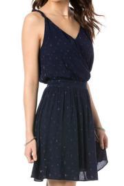  Navy Tie Dress