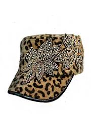  Cheetah Fur Cap