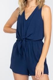  Tie Accent Romper