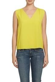  Yellow Sleeveless Shell Top