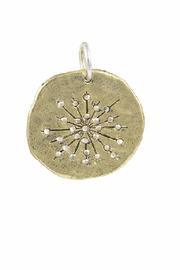  Brass Starburst Pendant