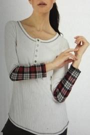  Novelty Knit Henley