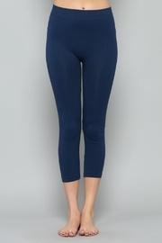  Navy Cropped Legging