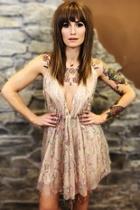  Sequin Tassel Dress