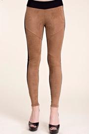  Suede Front Leggings