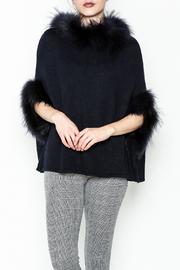  Walter Fur Trim Poncho